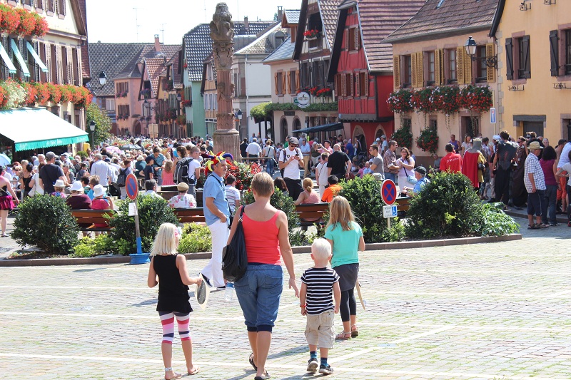 Vinfest i Ribeauville - Alsace