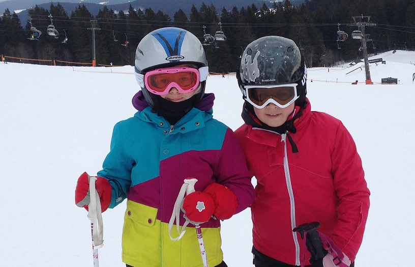Anna og Signe på Feldberg