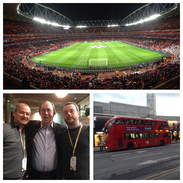 Stemningsbilleder fra Emirates Stadium